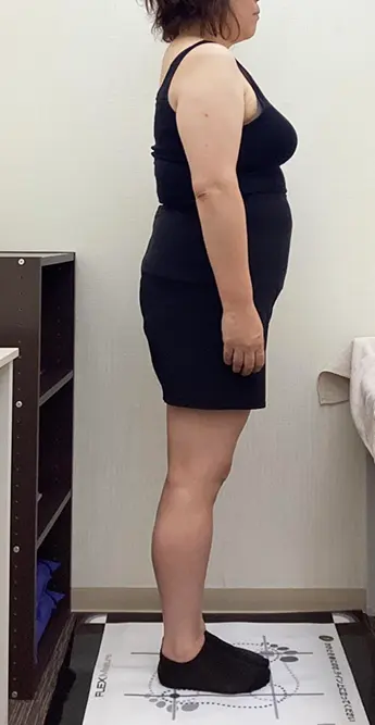 ダイエットに成功されたお客様ビフォーの写真