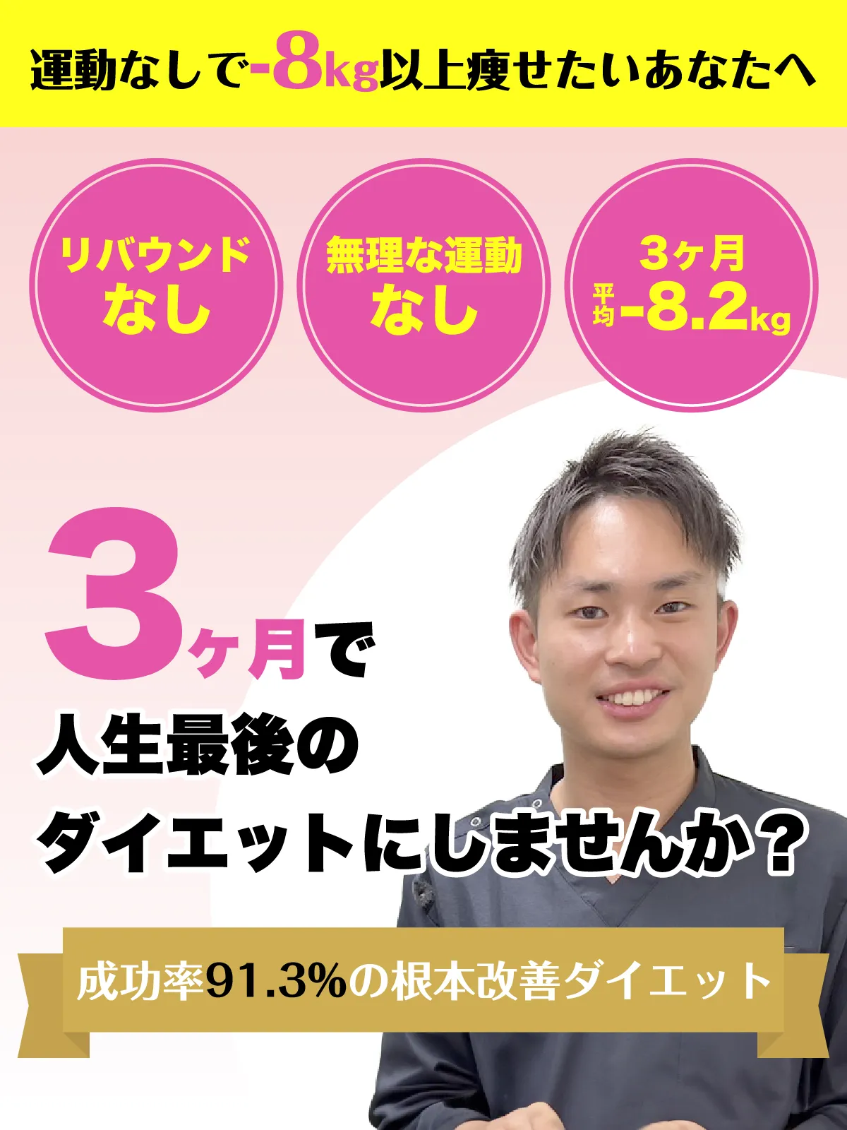 痩せたいあなたをプロがサポート!