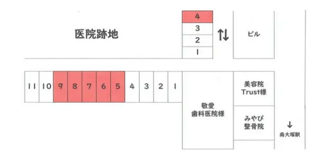 駐車場拡大図