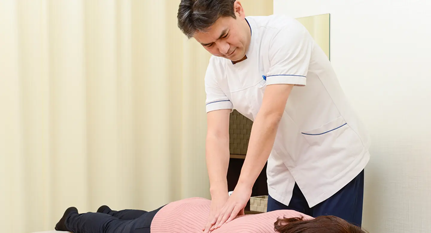 美容整体の様子