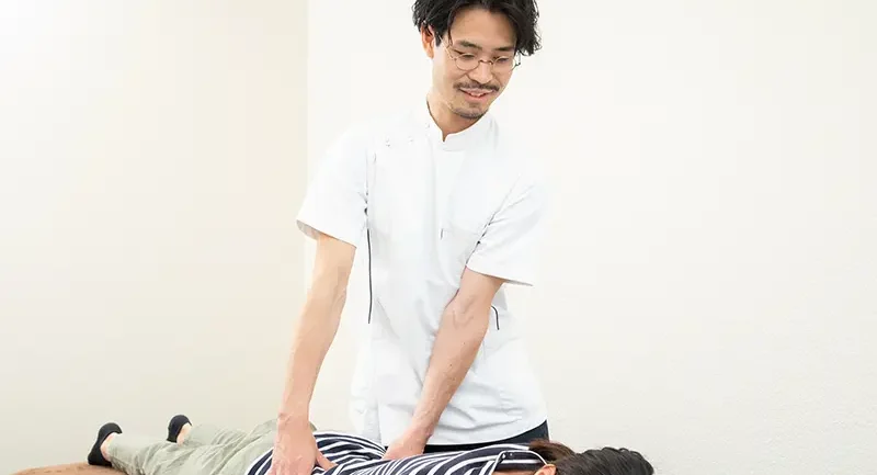 美容整体の様子